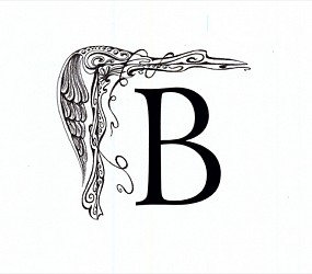 Letter B (Original drawing from the book The Dentist and The Toothfairy by TAOH)