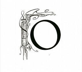 Letter O (Original drawing from the book The Dentist and The Toothfairy by TAOH)